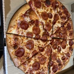 Our pepperoni pizza