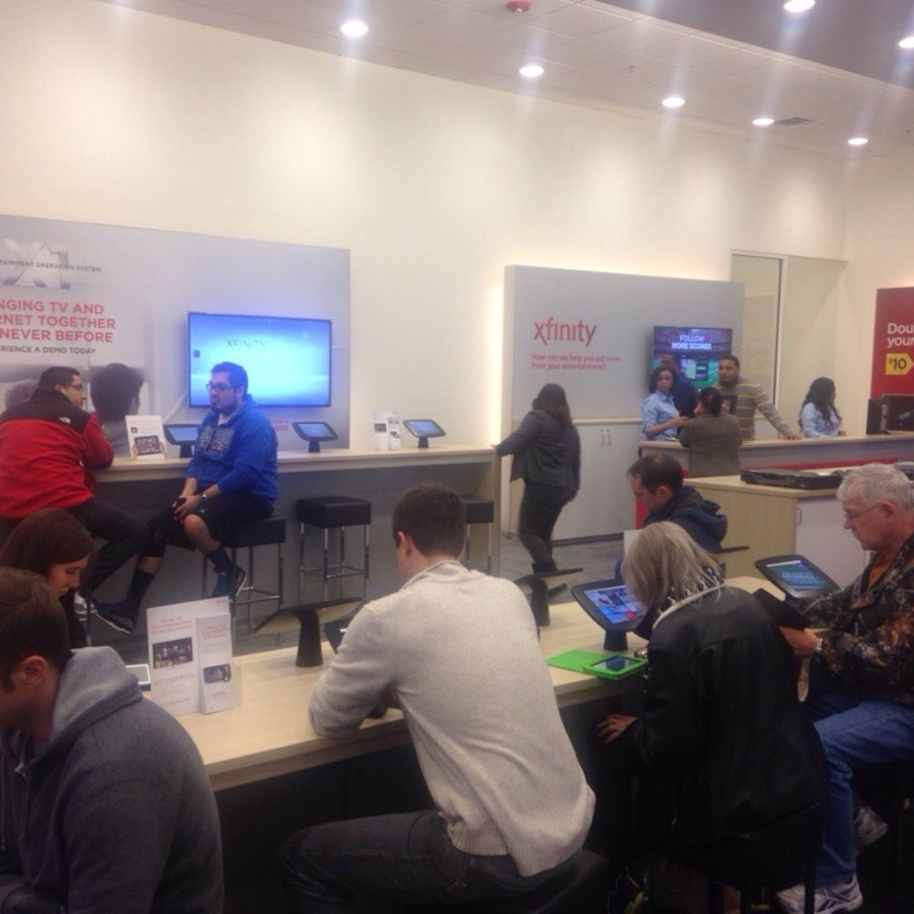 Xfinity Store by Comcast - There are stations for every product/service. The experience is very similar to a wireless store. - Internet Service Providers Near Me - Atlanta, Georgia Xfinity Store by Comcast - There are stations for every product/service. The experience is very similar to a wireless store. - Internet Service Providers Near Me - Atlanta, Georgia