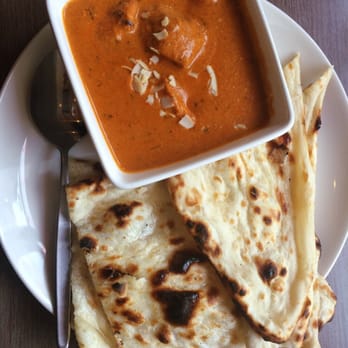 Red Pepper Indian Restaurant - Butter chicken and plain naan. - Indian Near Me - Melbourne, VIC Red Pepper Indian Restaurant - Butter chicken and plain naan. - Indian Near Me - Melbourne, VIC