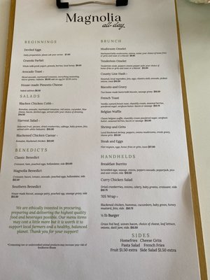 Menu photo 8 The Magnolia Palatka, FL Menu photo 8 The Magnolia Palatka, FL