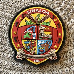 The Monterey Company - Sinaloa México Patch inspired from the cost of arms