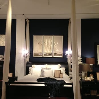 Arhaus - Navy walls - Furniture Stores Near Me - Oak Brook, Illinois