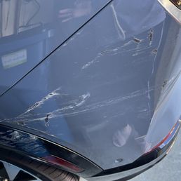Bumper before repair Bumper before repair