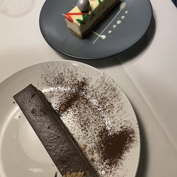 Anthony's Chophouse - Cheesecake and hazelnut torte - Steakhouses Near Me - Carmel, Indiana Anthony's Chophouse - Cheesecake and hazelnut torte - Steakhouses Near Me - Carmel, Indiana