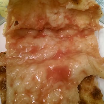 Napoleon's Pizza - No sauce hardly, i ordered the scicilian cause it was supposed to be thick, umm rite, was thin - Pizza Near Me - Parma, Ohio