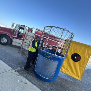 Jump High Jumpers - Dunk Tank at Ontario Airport - Bounce House Rentals Near Me