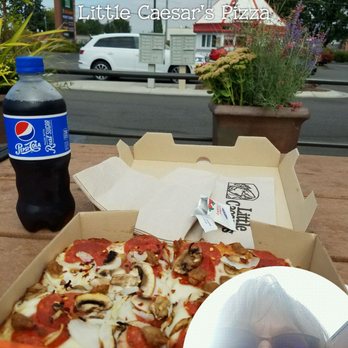 Little Caesar's Pizza - a box of pizza and a bottle of pepsi - Pizza Near Me - Bellingham, Washington Little Caesar's Pizza - a box of pizza and a bottle of pepsi - Pizza Near Me - Bellingham, Washington