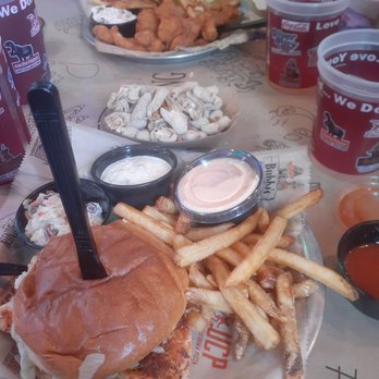 River City Cafe - Mahi Mahi Sandwich and Grouper bites. - American Near Me - Myrtle Beach, South Carolina River City Cafe - Mahi Mahi Sandwich and Grouper bites. - American Near Me - Myrtle Beach, South Carolina