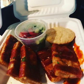 Proposition Chicken - BBQ Fake (Crispy Tofu) Entre - Chicken Shop Near Me - Oakland, California Proposition Chicken - BBQ Fake (Crispy Tofu) Entre - Chicken Shop Near Me - Oakland, California