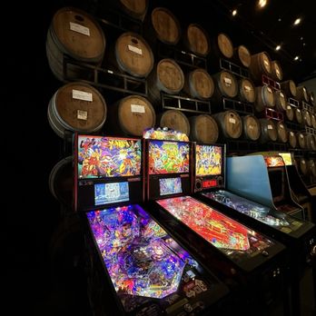 NOLA Brewing - Barrels and vintage pinball and arcade games - Breweries Near Me - New Orleans, Louisiana NOLA Brewing - Barrels and vintage pinball and arcade games - Breweries Near Me - New Orleans, Louisiana