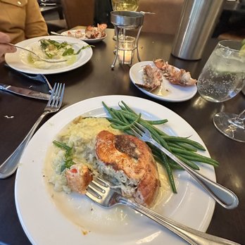 Real Seafood Company Grand Rapids - Crab stuffed salmon roulade - Seafood Near Me - Grand Rapids, Michigan