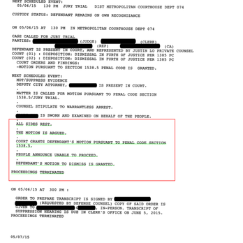 Work Lawyers - 0.21 Breath DUI case dismissed after legal motion to challenge CHP officer's false testimony. - Employment Law Near Me - Long Beach, California Work Lawyers - 0.21 Breath DUI case dismissed after legal motion to challenge CHP officer's false testimony. - Employment Law Near Me - Long Beach, California