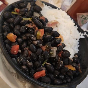 Katie's Seafood House - Rice and beans that came with shrimp and grouper platter - Seafood Near Me - Galveston, Texas Katie's Seafood House - Rice and beans that came with shrimp and grouper platter - Seafood Near Me - Galveston, Texas
