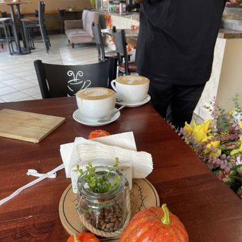 Tribute Coffee House - Fall table decorations - Coffee & Tea Near Me - Garden Grove, California