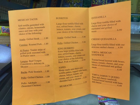 Menu photo 2 Prima Market La Poblana Summerfield, FL Menu photo 2 Prima Market La Poblana Summerfield, FL