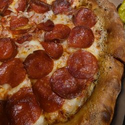 Papa Johns Pizza - Garlic pepperoni epic stuffed crust