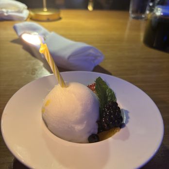 Izakaya Den - lychee sorbet - Japanese Near Me - Denver, Colorado Izakaya Den - lychee sorbet - Japanese Near Me - Denver, Colorado