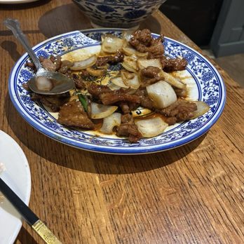 Chengdu Bistro - Mongolian beef. - Szechuan Near Me - Chicago, Illinois