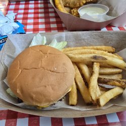 Flavor Queen’s Kitchen - HAMBURGER AND FRIES.