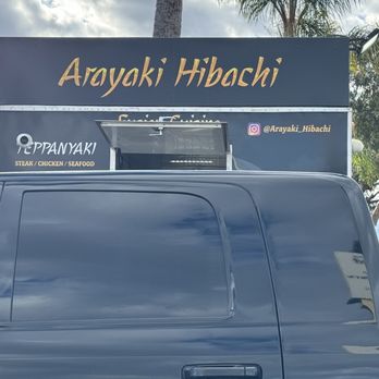 Arayaki Hibachi - The trailer - Food Trucks Near Me - Riverside, California