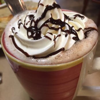 Red Rooster Cafe - I love hot chocolate!!! Such a pretty presentation!! - Breakfast & Brunch Near Me - Destin, Florida