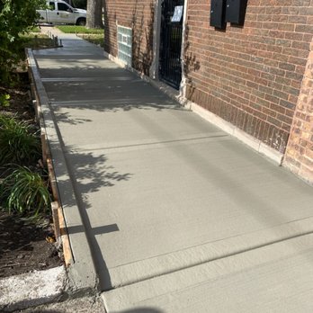 Eagle Roofing & Masonry - The after of the walkway, this took about three days in total to finish, including the masonry - Roofing Near Me