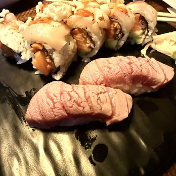 Rakuya - Chu toro nigiri Crunchy spicy scallop roll - Sushi Bars Near Me - Washington, DC, District of Columbia