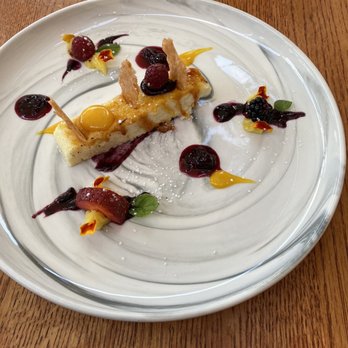 All Spice - Caramelized blood orange cheesecake - Indian Near Me - San Mateo, California All Spice - Caramelized blood orange cheesecake - Indian Near Me - San Mateo, California
