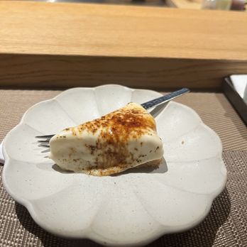 Kazumi Omakase - Crème brûlée cheesecake - Sushi Bars Near Me - New York, New York Kazumi Omakase - Crème brûlée cheesecake - Sushi Bars Near Me - New York, New York