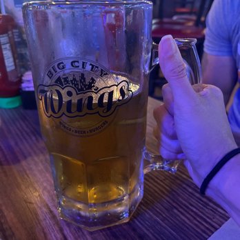 Big City Wings - Jumbo beers! - Chicken Wings Near Me - Richmond, Texas