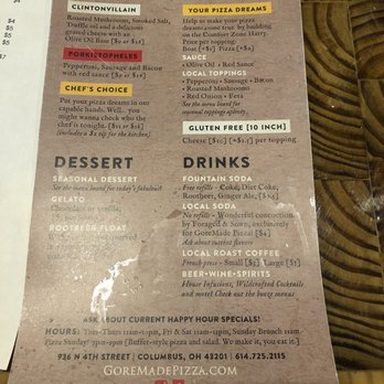 GoreMade Pizza - Pizza Near Me - Columbus, Ohio GoreMade Pizza - Pizza Near Me - Columbus, Ohio