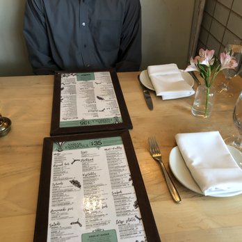 AMBAR Restaurant, Clarendon - Table Setting - Modern European Near Me - Arlington, Virginia
