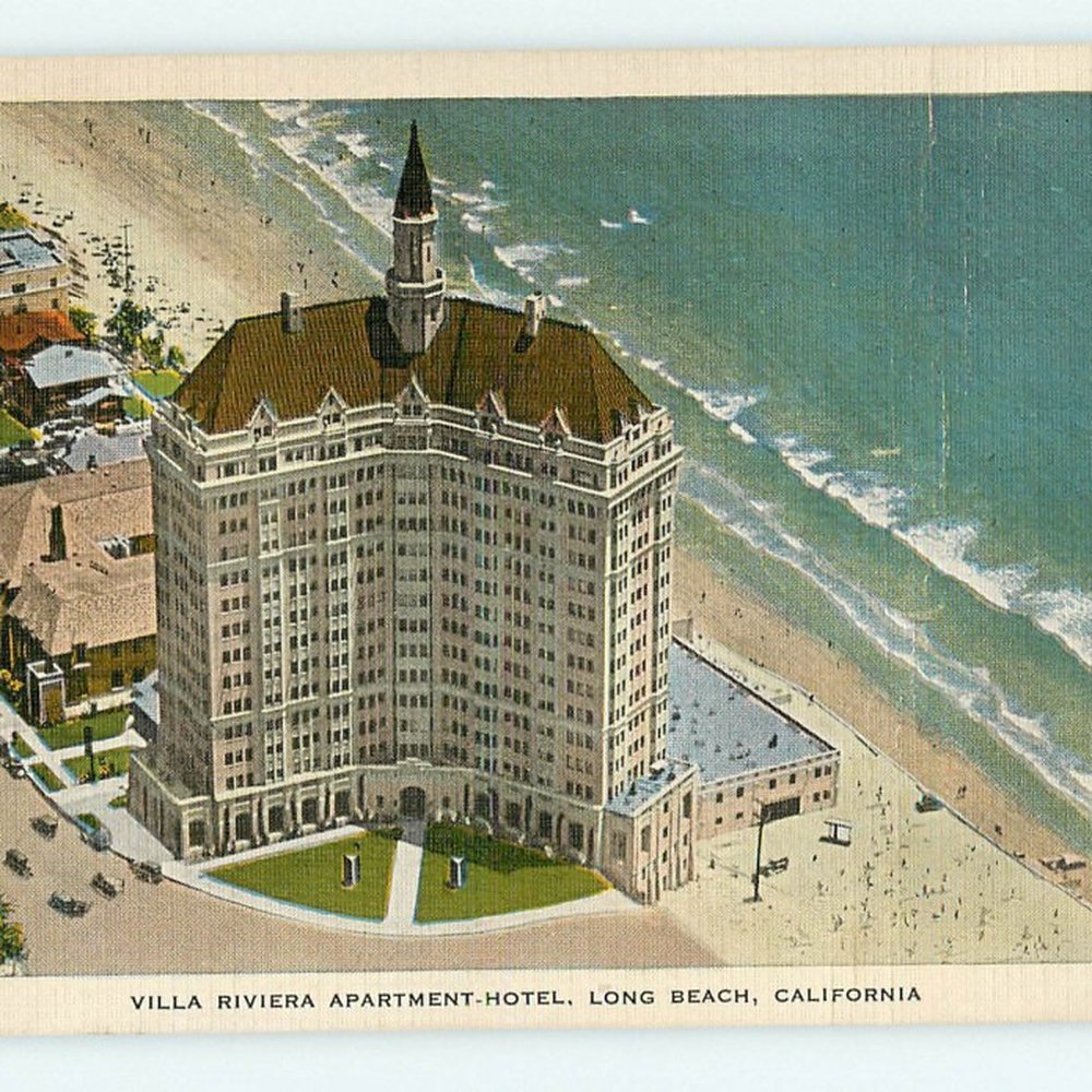 Villa Riviera Association - Vintage postcard - Apartments Near Me - Long Beach, California Villa Riviera Association - Vintage postcard - Apartments Near Me - Long Beach, California