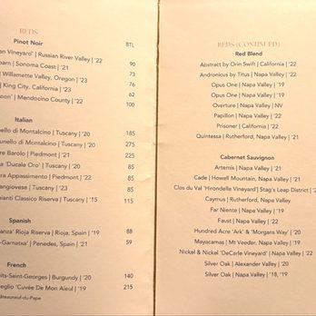 The Last Page - Drink menu - New American Near Me - Beachwood, Ohio The Last Page - Drink menu - New American Near Me - Beachwood, Ohio