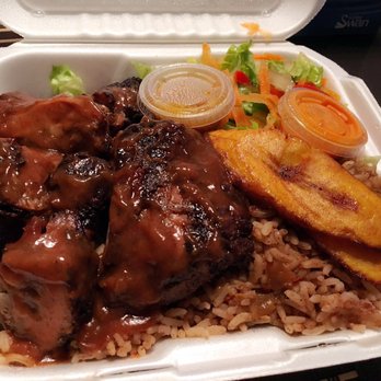 Boom J's Cuisine - Small jerk chicken plate ~ absolutely delicious! - Caribbean Near Me - Montreal, Quebec Boom J's Cuisine - Small jerk chicken plate ~ absolutely delicious! - Caribbean Near Me - Montreal, Quebec
