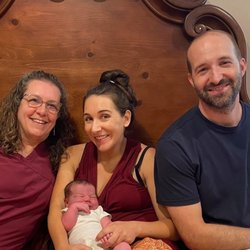 Nativiti Family Birth Center - Notice my son's strange purple coloring