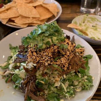 MEXiCUE - Taco salad w brisket - Mexican Near Me - New York, New York MEXiCUE - Taco salad w brisket - Mexican Near Me - New York, New York