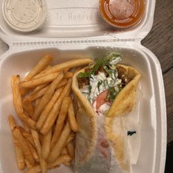 Gyro Kabob House - 20. Chicken Gyro Combo with Fries