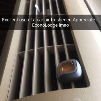 Econo Lodge Pocomoke City Hwy 13 - Car air freshener in A/C unit to mask heavy mold smell - Hotels Near Me - Pocomoke City, Maryland Econo Lodge Pocomoke City Hwy 13 - Car air freshener in A/C unit to mask heavy mold smell - Hotels Near Me - Pocomoke City, Maryland