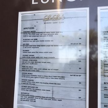 Lulu's Waikiki - Menu - Burgers Near Me - Honolulu, Hawaii