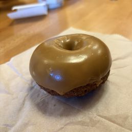 Maple glazed apple cider donut Maple glazed apple cider donut