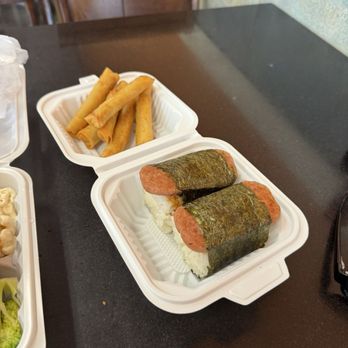Yummy Hawaiian BBQ - Spam Musubi and lumpia - Hawaiian Near Me - Petaluma, California