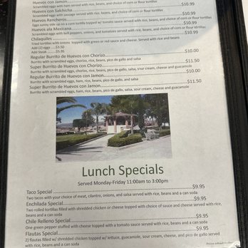 Las Isabelas - Menu - Mexican Near Me - Morgan Hill, California