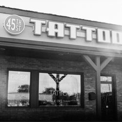 45th Street Tattoo - Front and inside