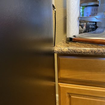 Legacy Marble Countertops - Before!! Fridge did not fit - Countertop Installation Near Me - Pittsburg, California Legacy Marble Countertops - Before!! Fridge did not fit - Countertop Installation Near Me - Pittsburg, California