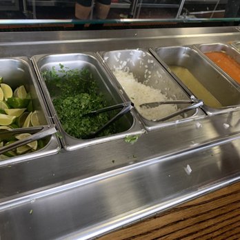 Top Shelf Tacos - 2/2 of the toppings bar - Mexican Near Me - Carson, California Top Shelf Tacos - 2/2 of the toppings bar - Mexican Near Me - Carson, California
