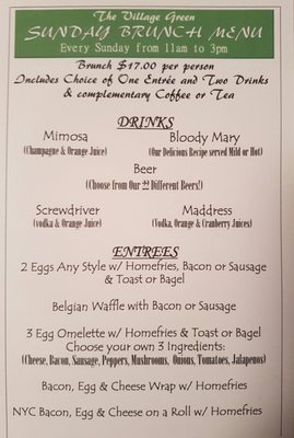 Menu photo 2 The Village Green Whitestone, NY Menu photo 2 The Village Green Whitestone, NY