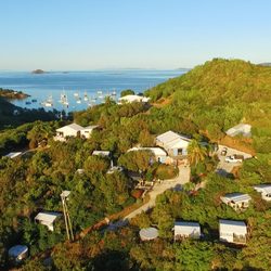 Virgin Islands Campground - Aerial view of the campground