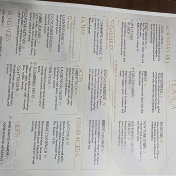 Tekila Modern Mexican - Menu 1 - Bars Near Me - Southaven, Mississippi Tekila Modern Mexican - Menu 1 - Bars Near Me - Southaven, Mississippi