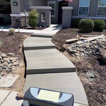 Haro Concrete & Landscaping - Front yard steps. Exactly what we wanted - Masonry/Concrete Near Me Haro Concrete & Landscaping - Front yard steps. Exactly what we wanted - Masonry/Concrete Near Me